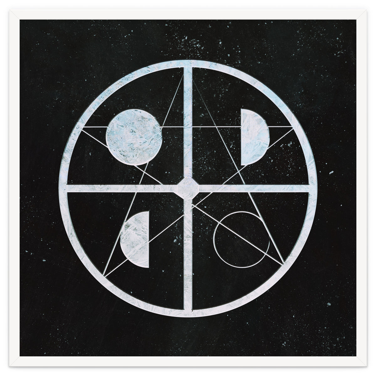 Pentagram moon phases