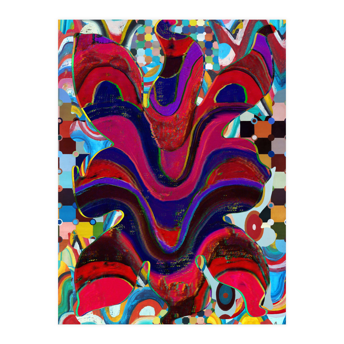 Pop Abstract 2023 Tapiz 94 (Print Only)