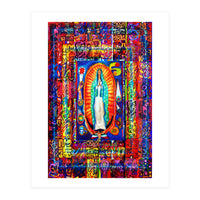 Graffiti Digital 2022 338 and Virgin of Guadalupe (Print Only)