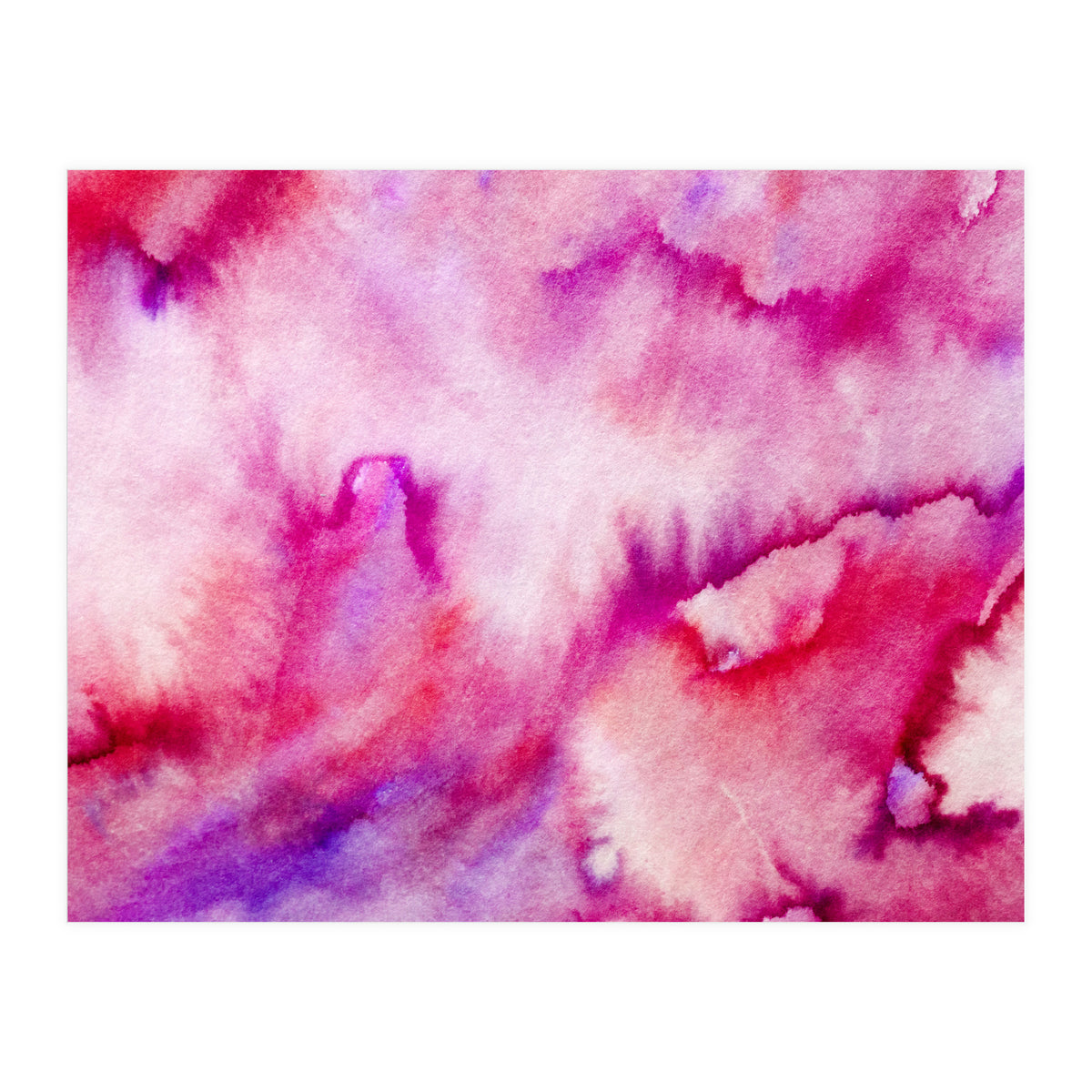 Watercolor magenta tie-dye (Print Only)