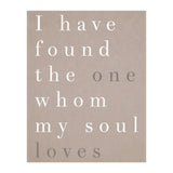 The One My Soul Loves (Print Only) thumbnail