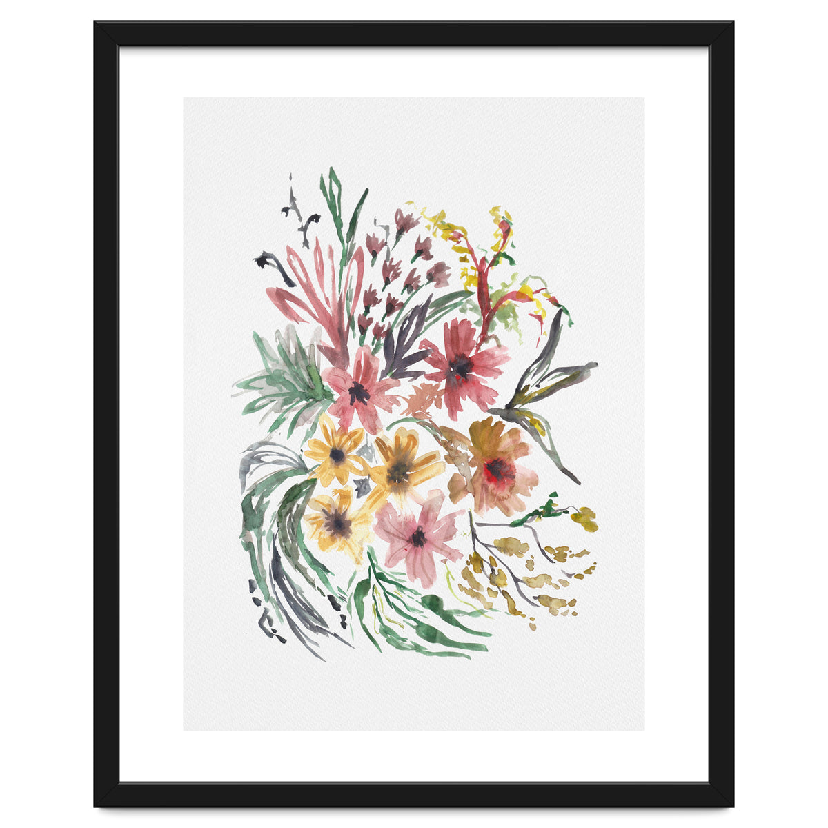 Earthy florals garden