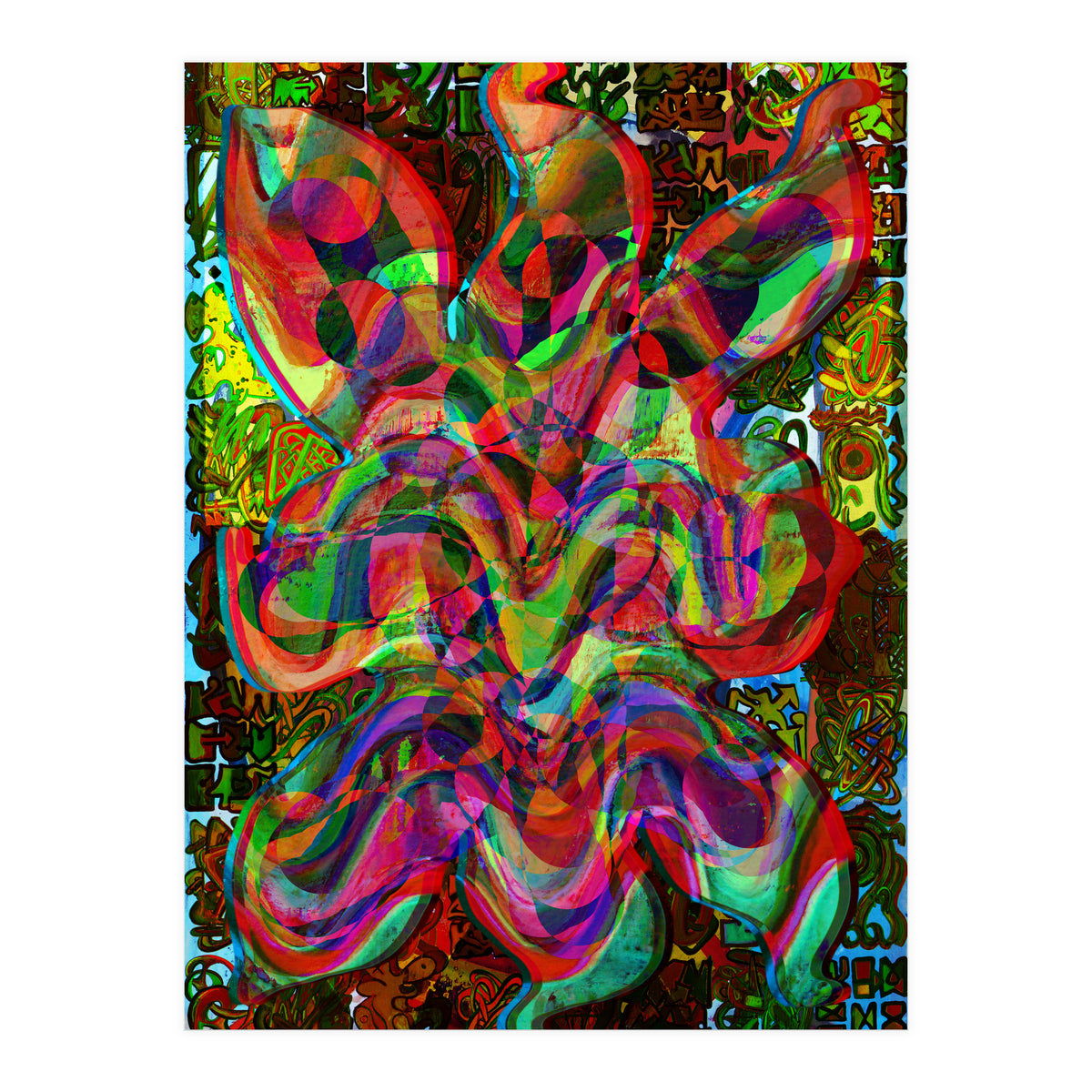 Pop Abstract 2023 Tapiz 104 (Print Only)