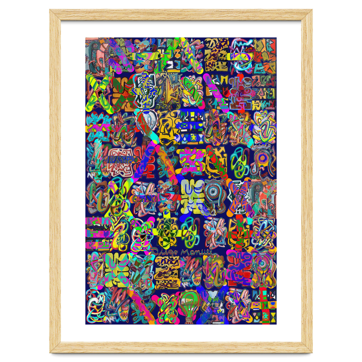 Graffitis 2021 Tapiz 104