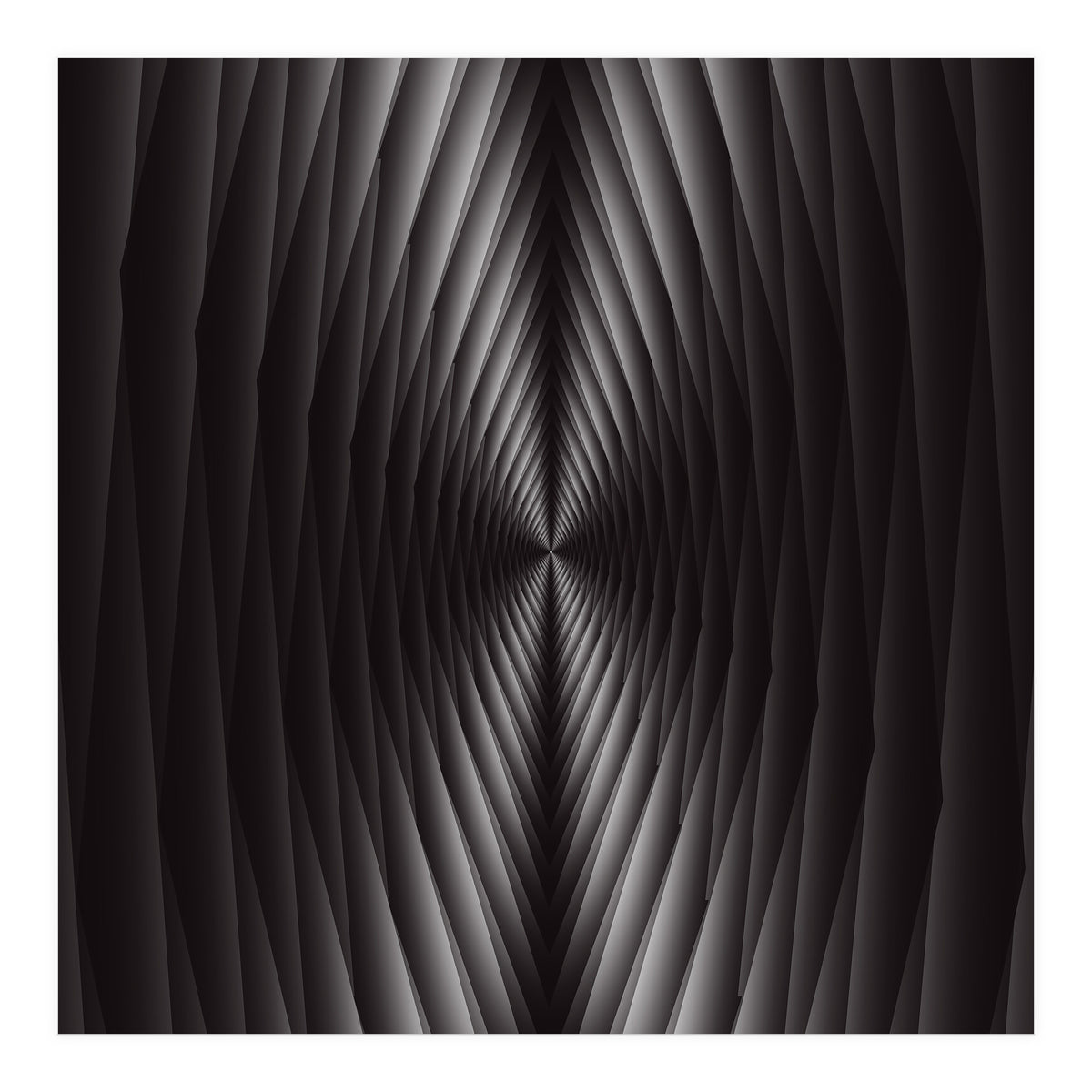 Monochrome Spiral Background  (Print Only)