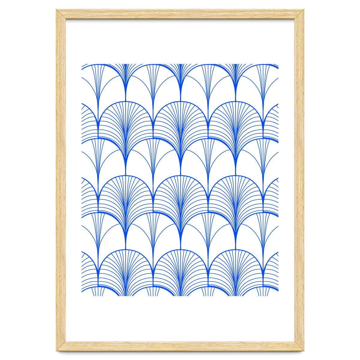 Art Deco Blue