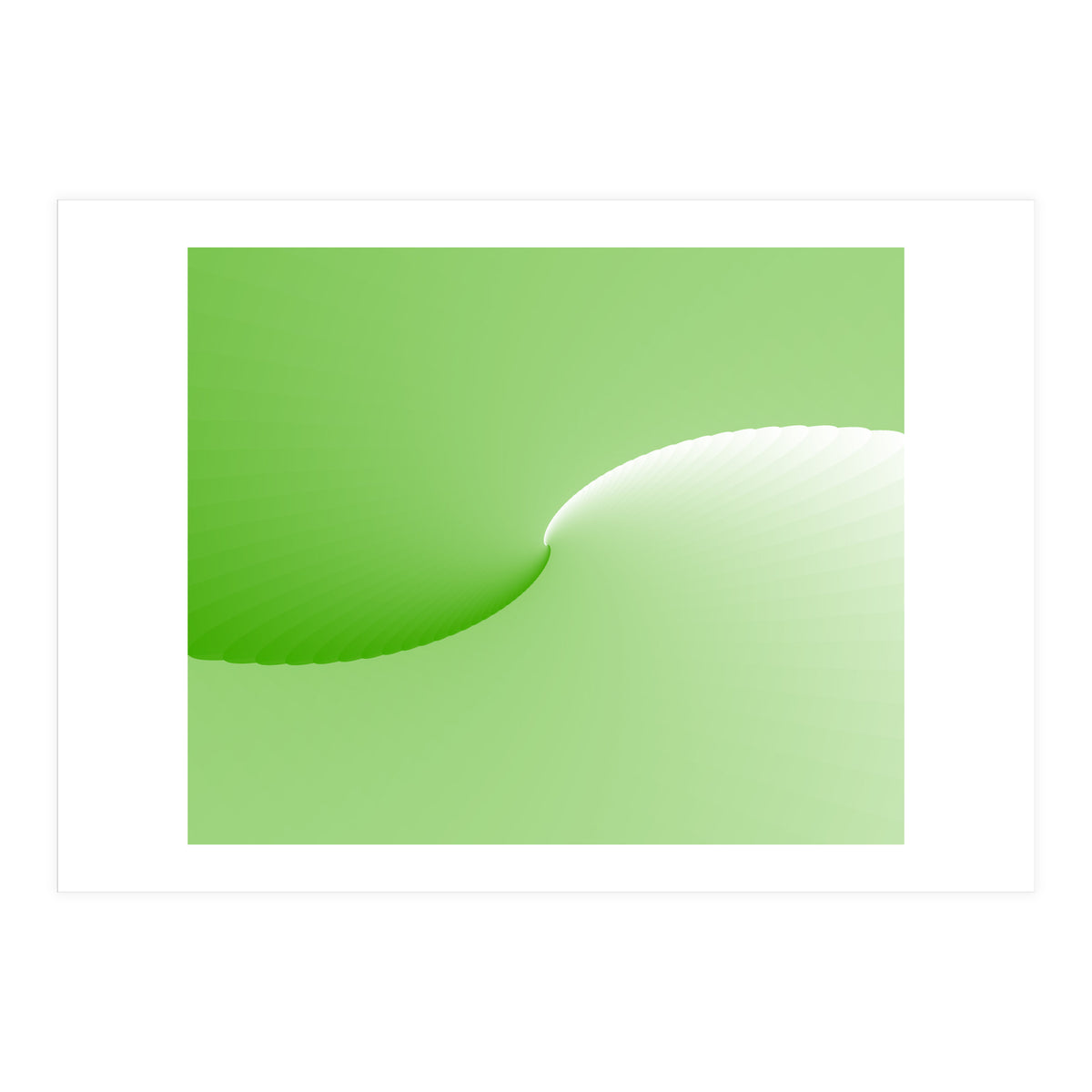 Green Abstract  (Print Only)