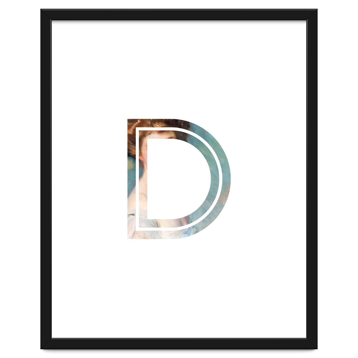 Letter D - (Impress)