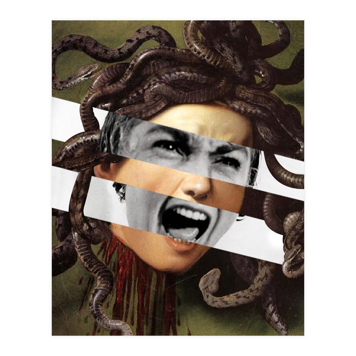 Caravaggio's Medusa & Psycho (Print Only)