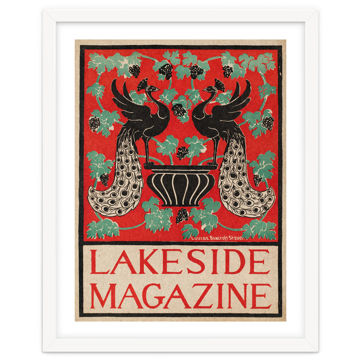 Lakeside Magazine (With Peacocks)