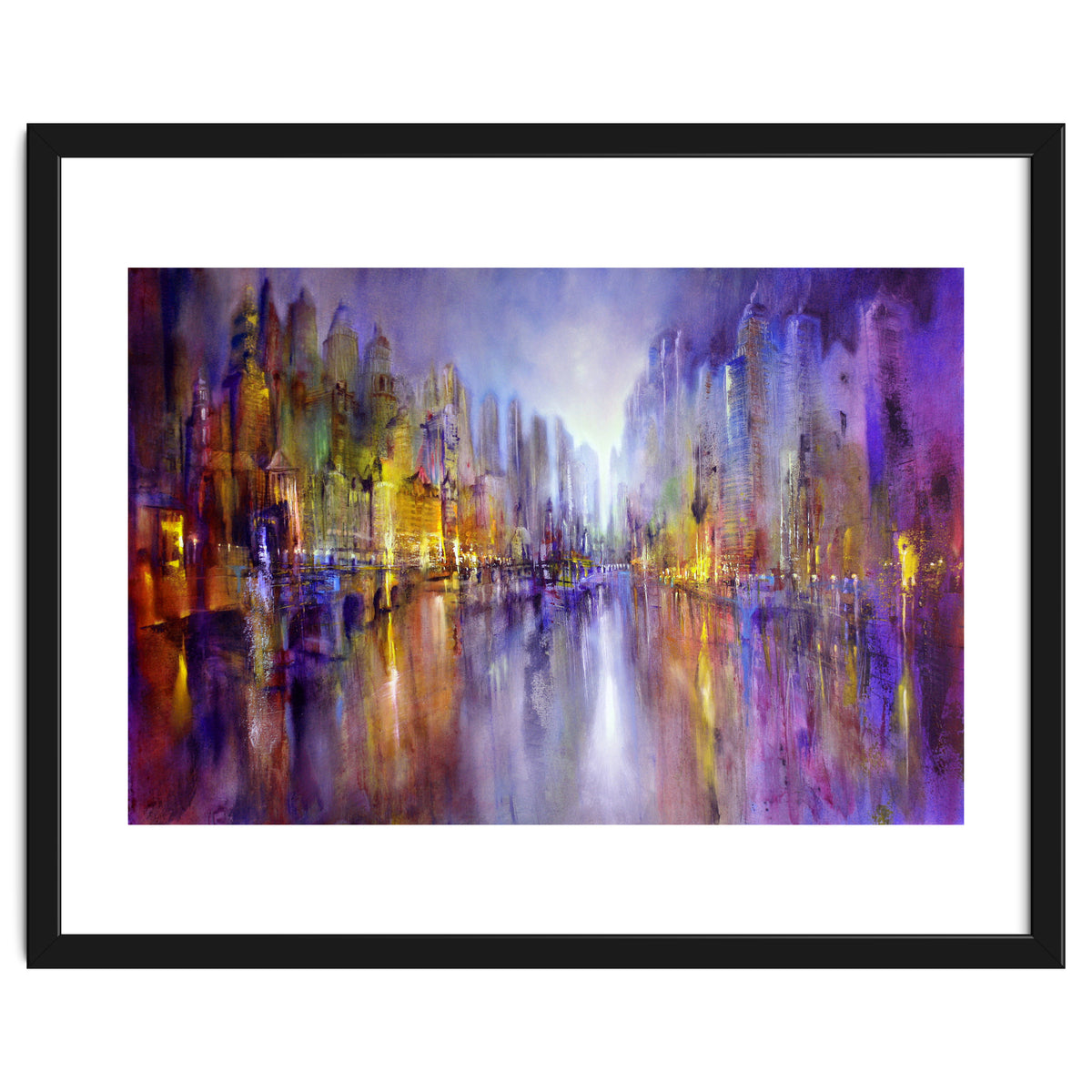 Stadt Am Fluss - city on the riverside