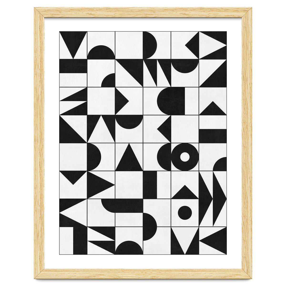 My Favorite Geometric Patterns No.10 - White