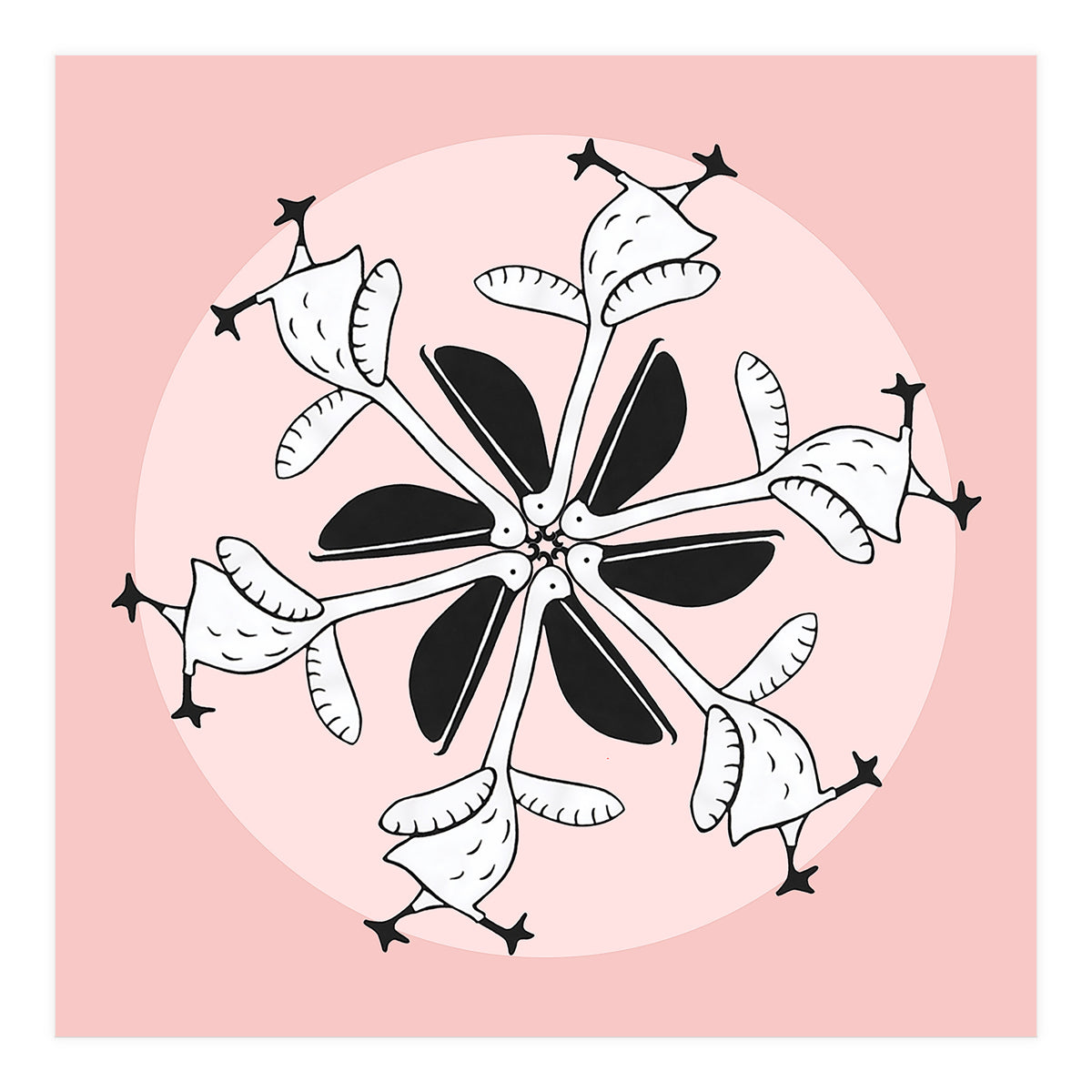 Pelican Wheel (Print Only)