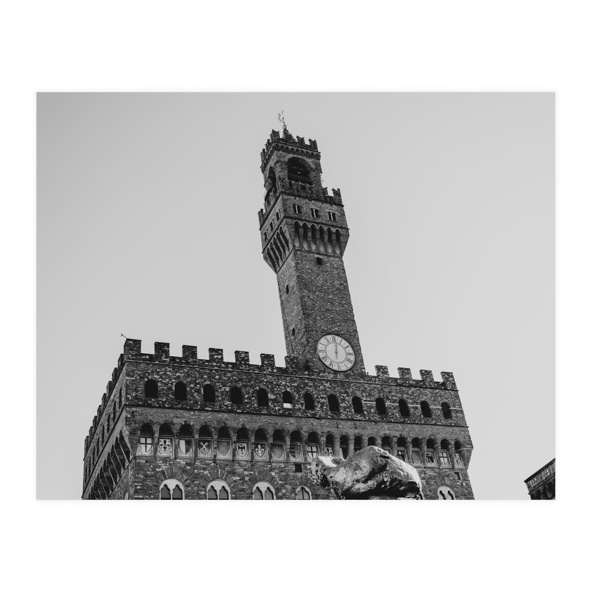 Italy in BW: Firenze 9 (Print Only)