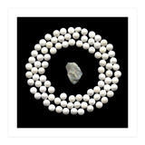 White pearls and stone (Print Only) thumbnail