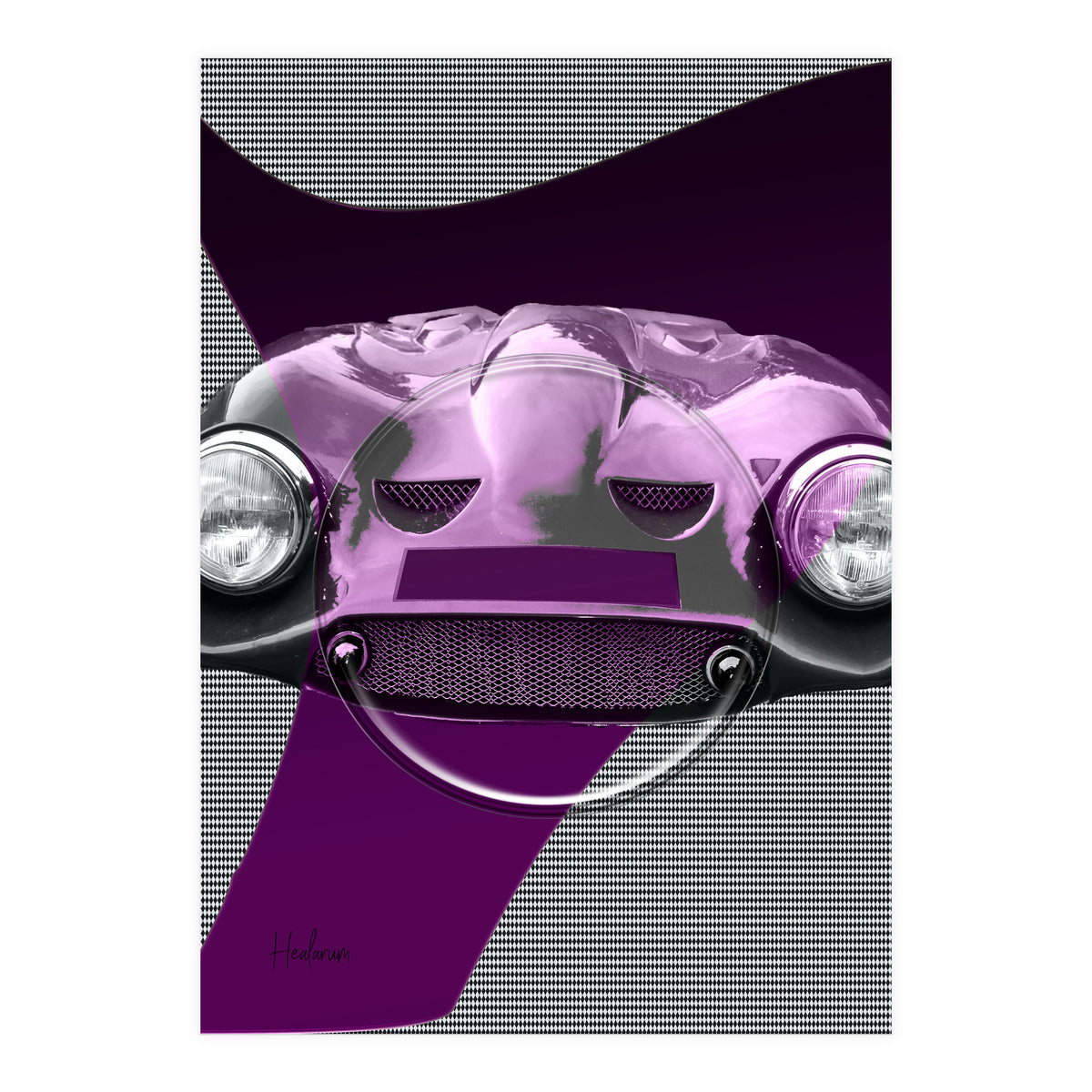 Emoji & Cars purple (Print Only)