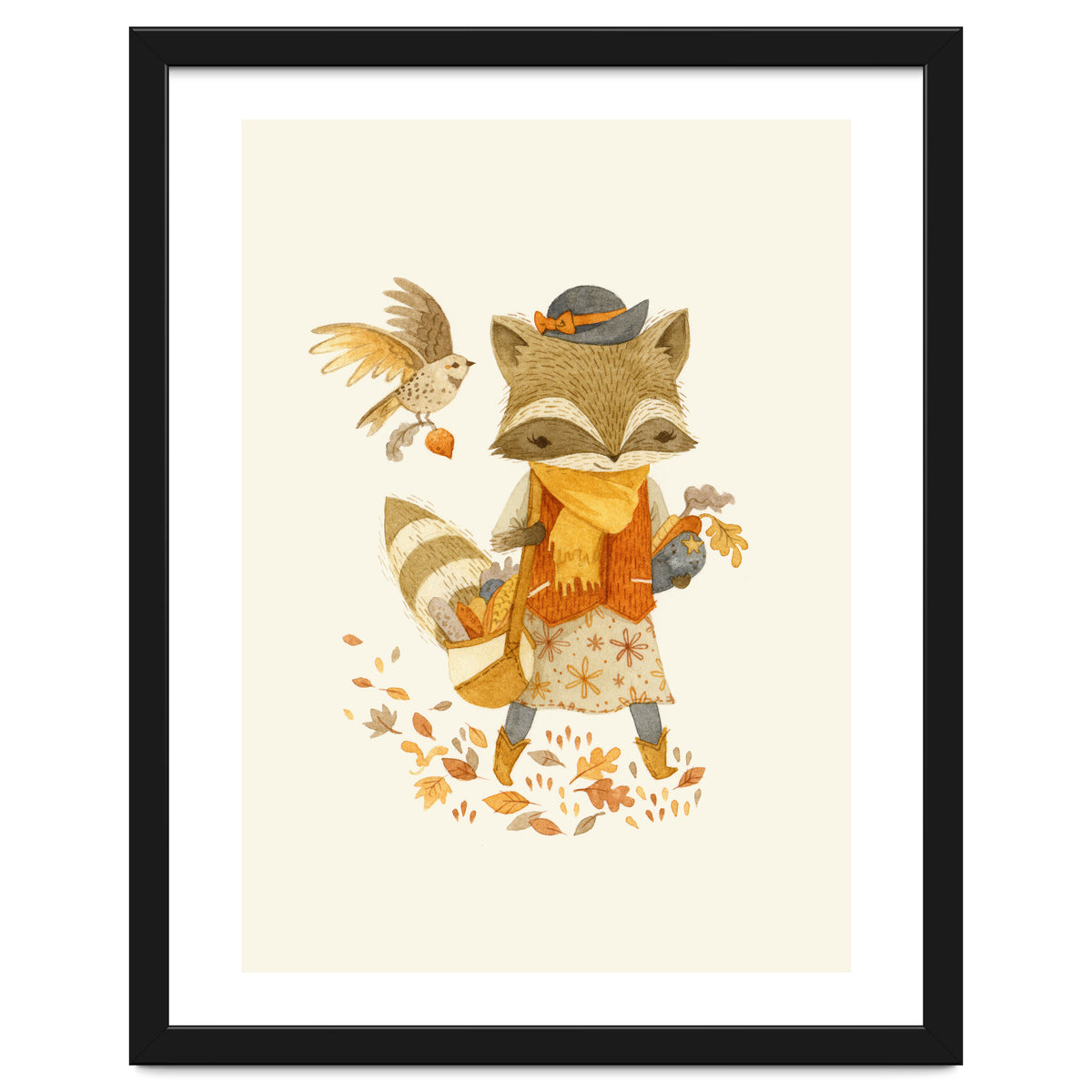 Rebecca The Radish Raccoon