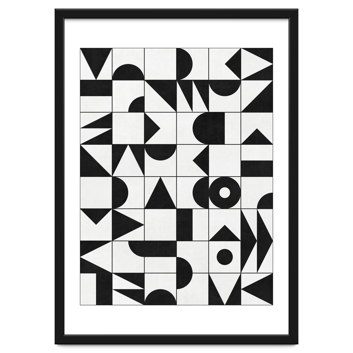My Favorite Geometric Patterns No.10 - White