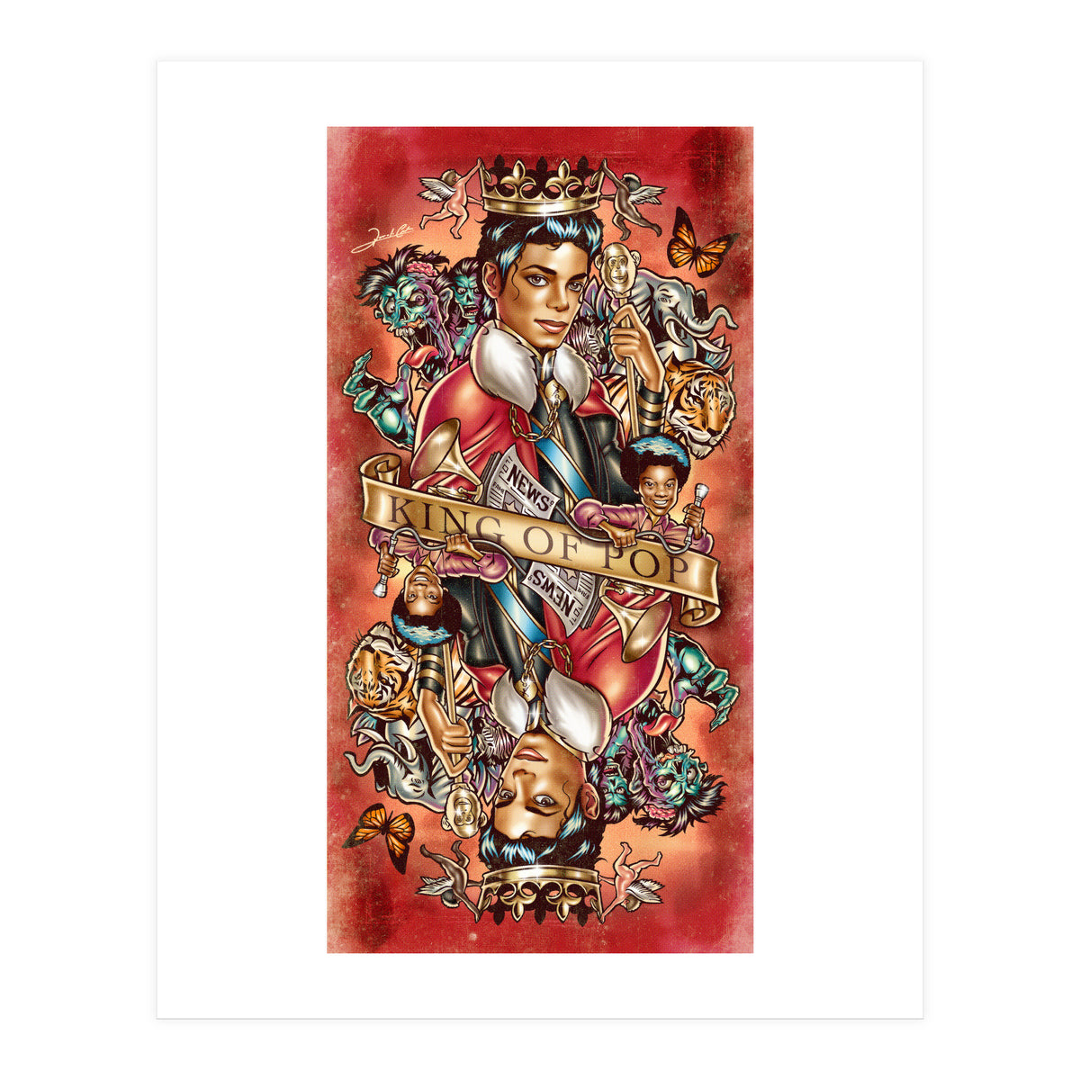 King Of Pop (Print Only)