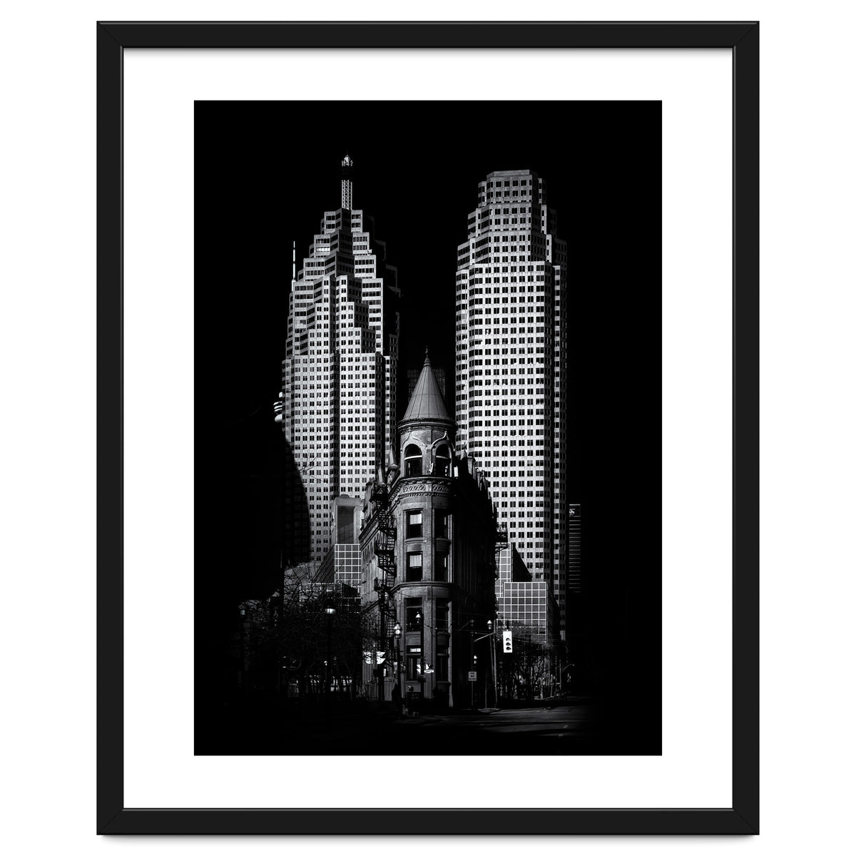 Gooderham Flatiron Building And Toronto Downtown No 2