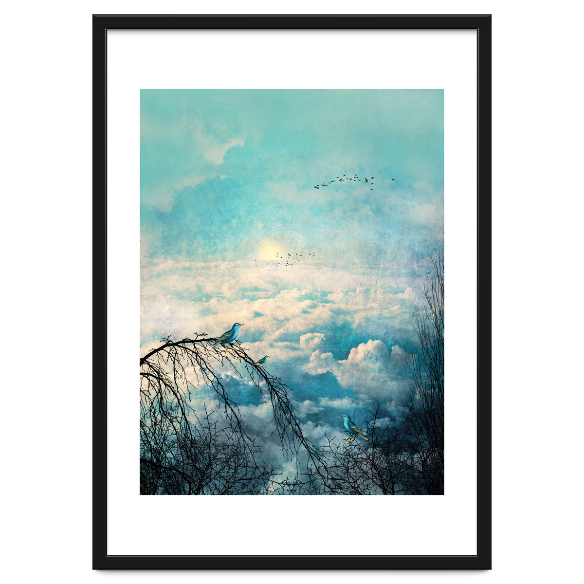 HEAVENLY BIRDS III-B Portrait