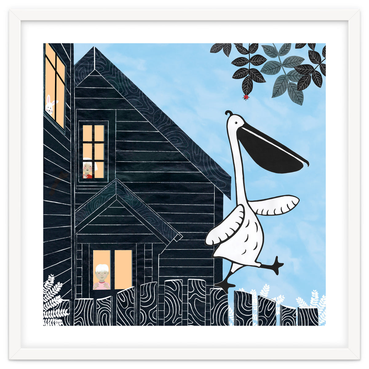 Picket Fence Pelican