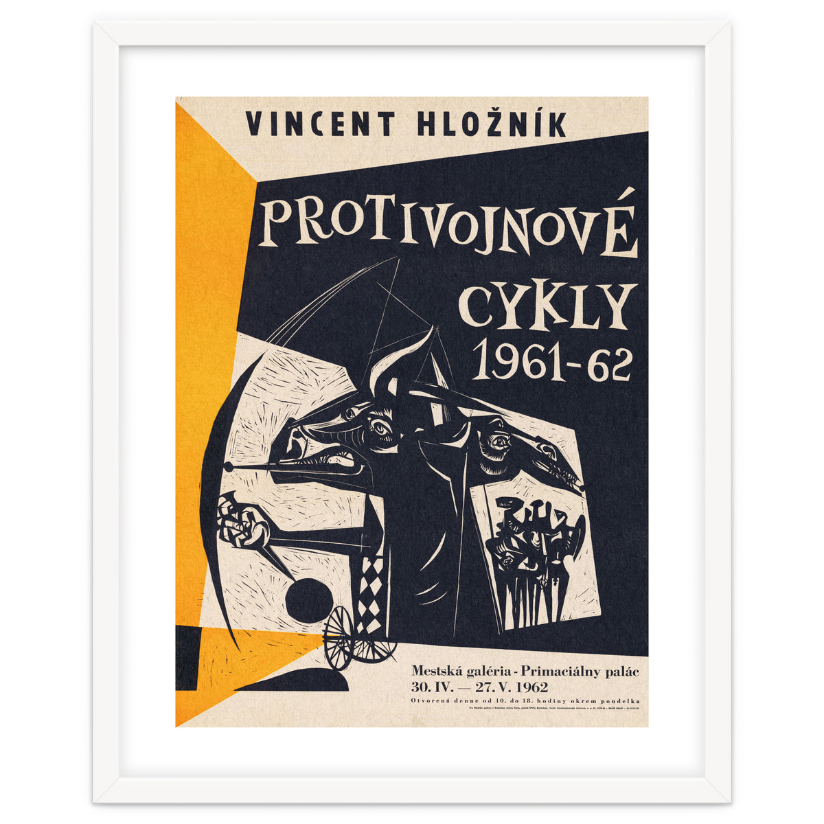 Vincent Hložník Anti War Exhibition