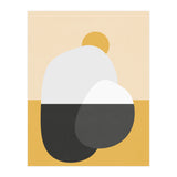 Abstract Boulders - Golden Desert (Print Only) thumbnail