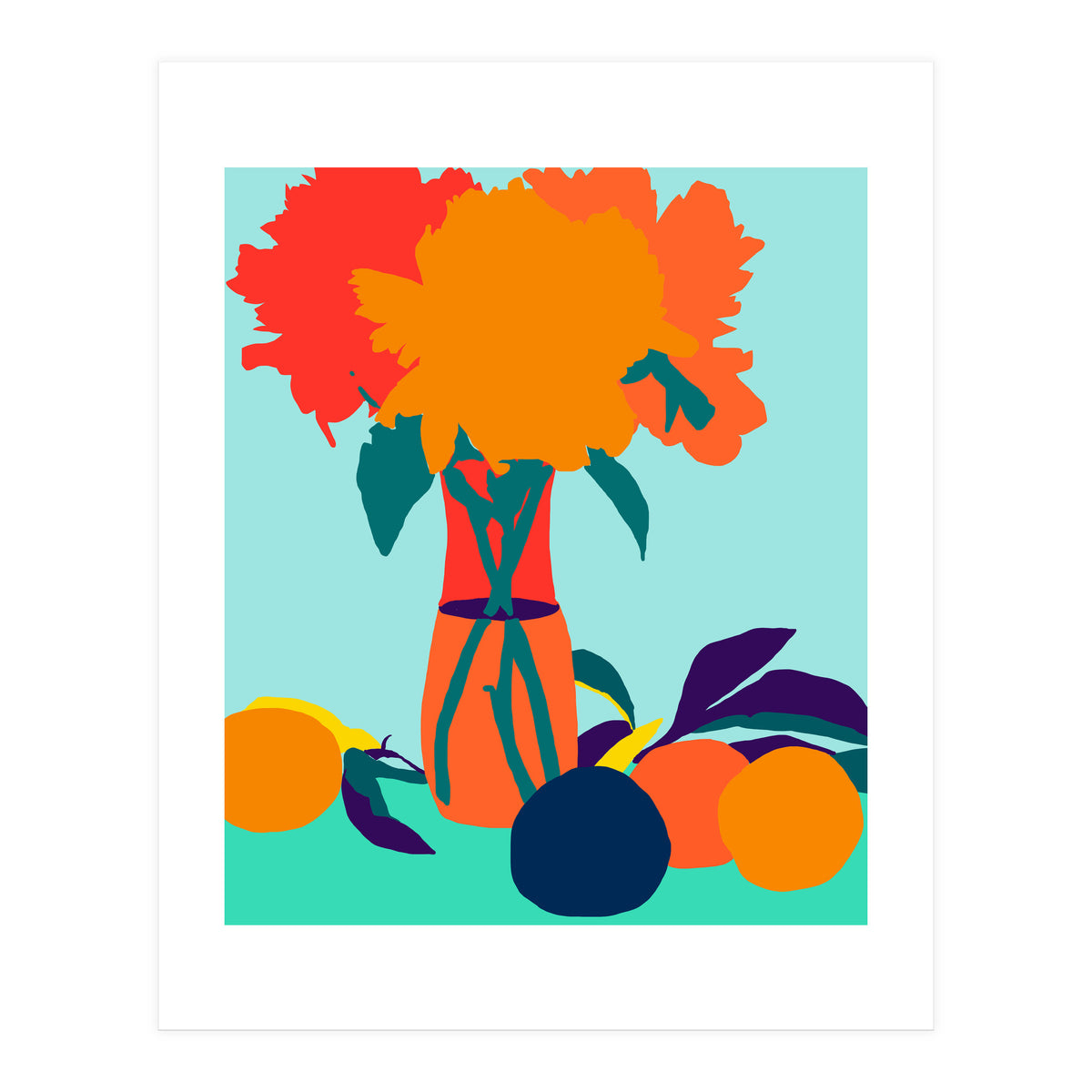 The Greed For Fruit Misses The Flower (Print Only)