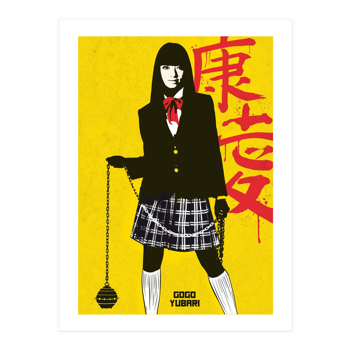 Gogo Yubari Kill Bill movie poster (Print Only)