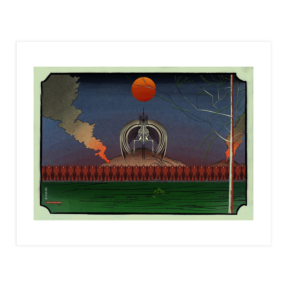 Attack on Titan: Rumbling Ukiyo-e (Print Only)