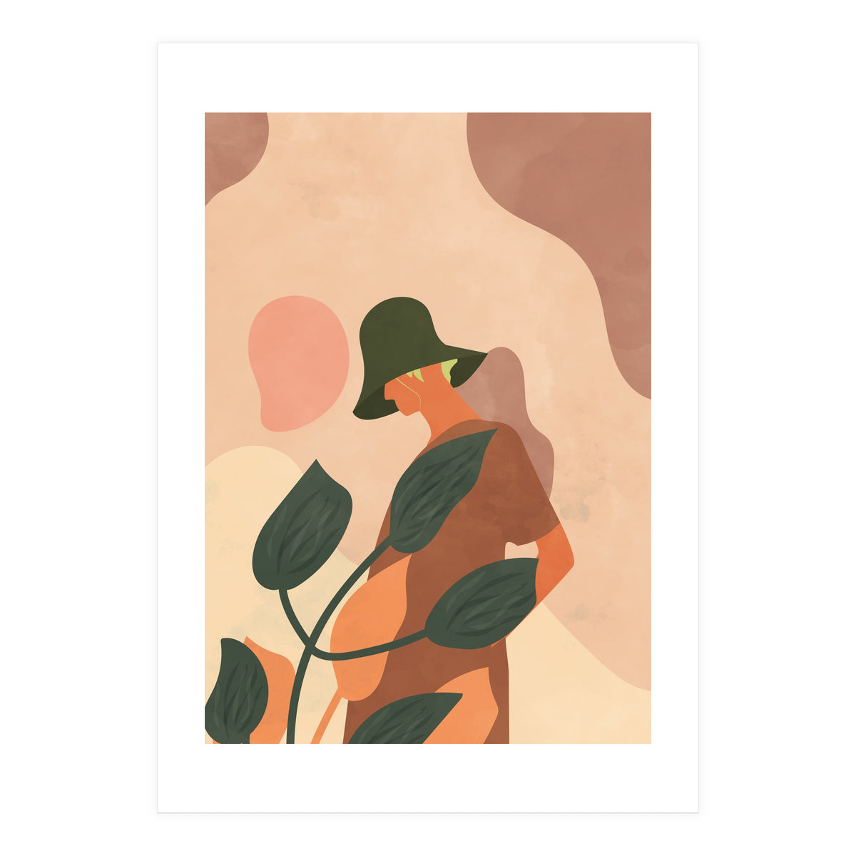 Female Bohemian Artwork (Print Only)