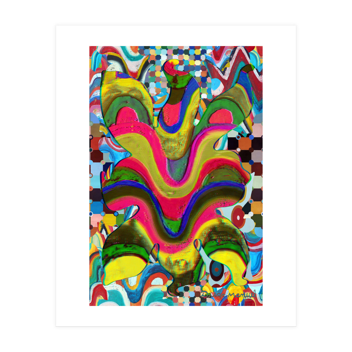 Pop Abstract 2023 Tapiz 90 (Print Only)