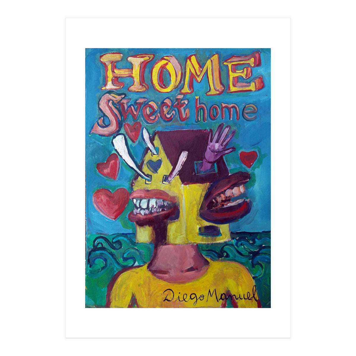 Home Sweet (Print Only)