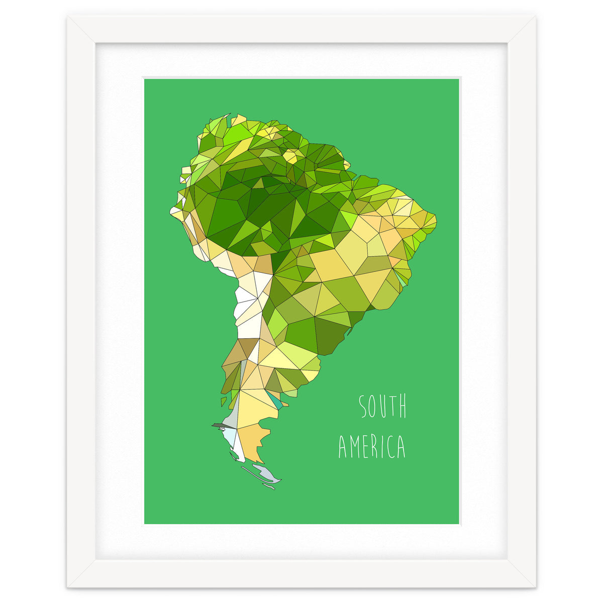SOUTH AMERICA – Green
