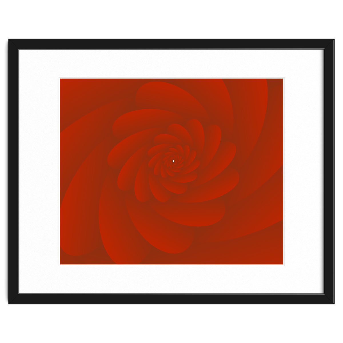 3 D Image Abstract Rose Flower ART