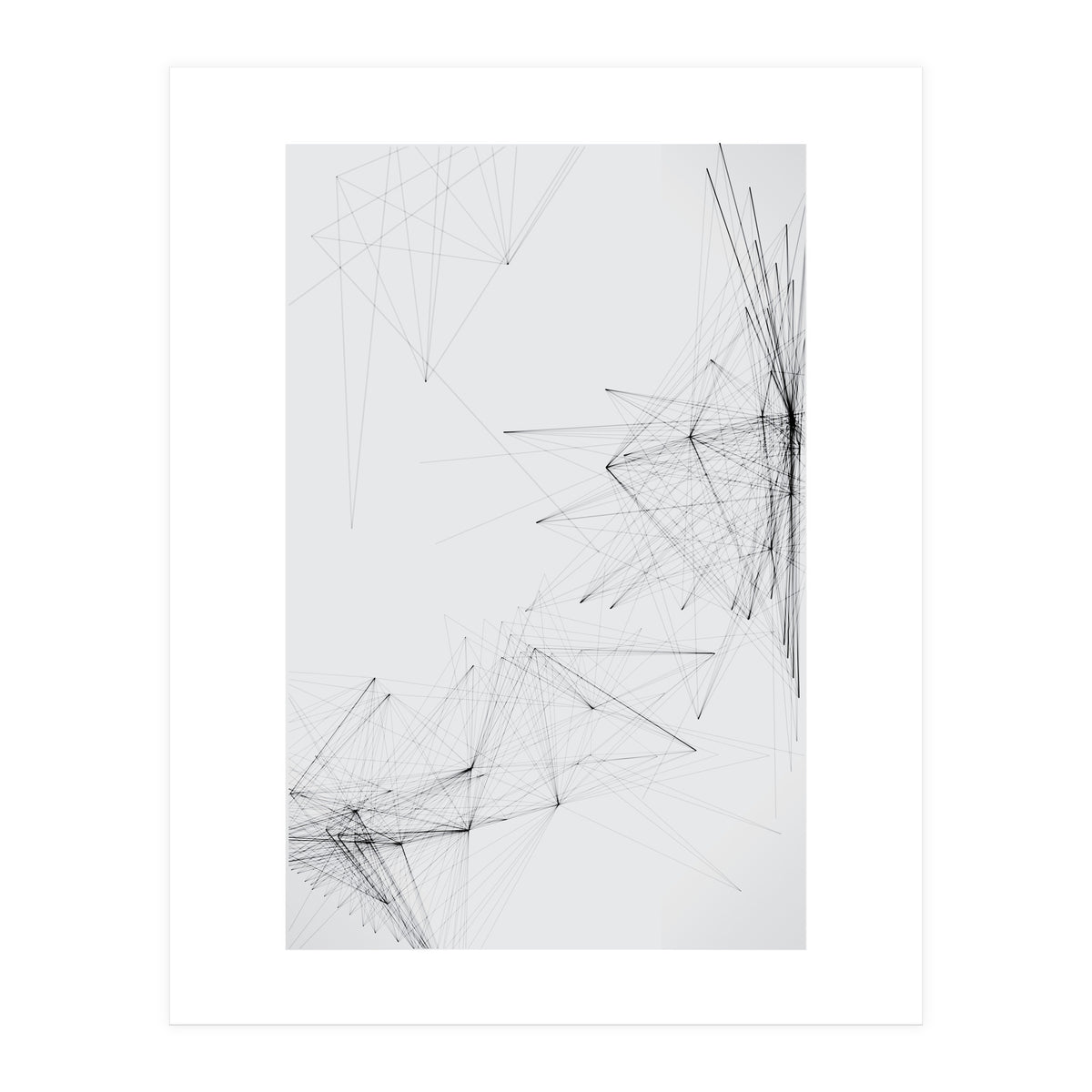 Abstract Lines Geometric (Print Only)