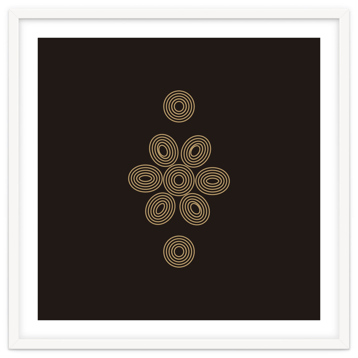 Geometric flower | minimal lines