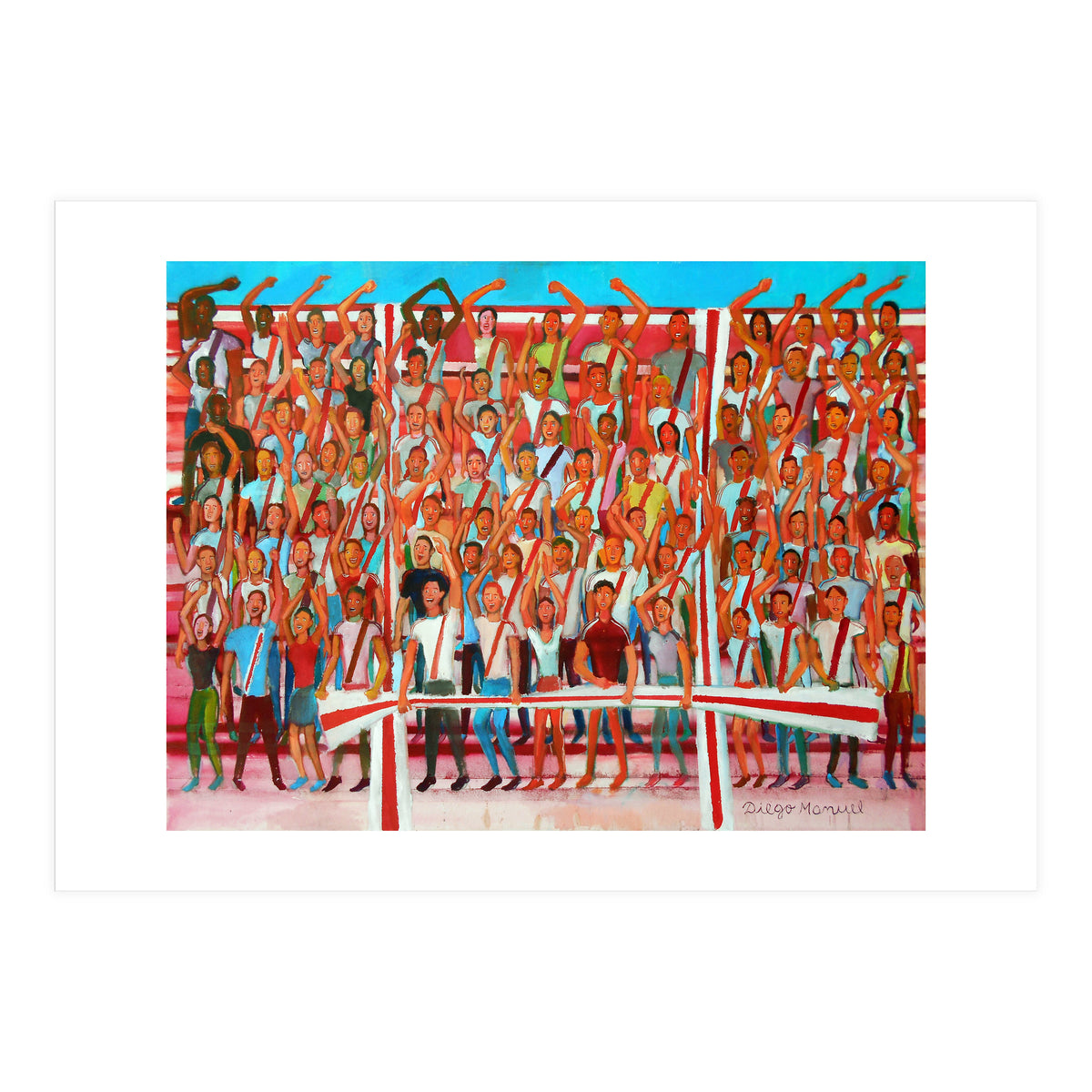 Hinchada De La Banda Roja (Print Only)