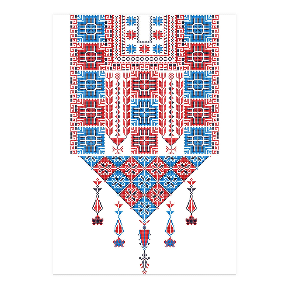 Tatreez Ornament 7 (Print Only)