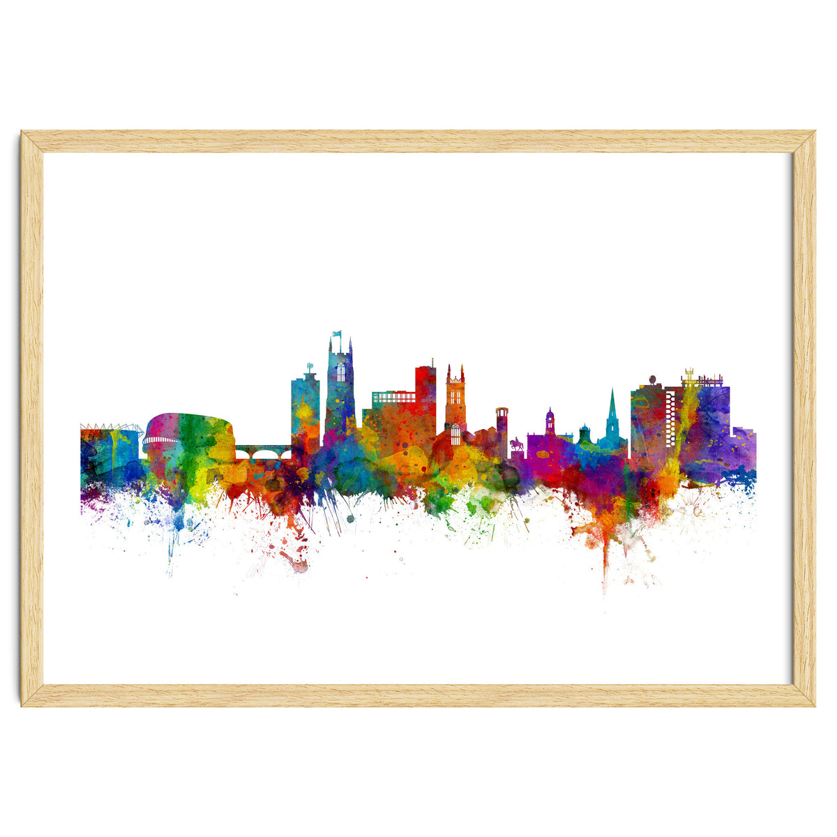 Derby England Skyline