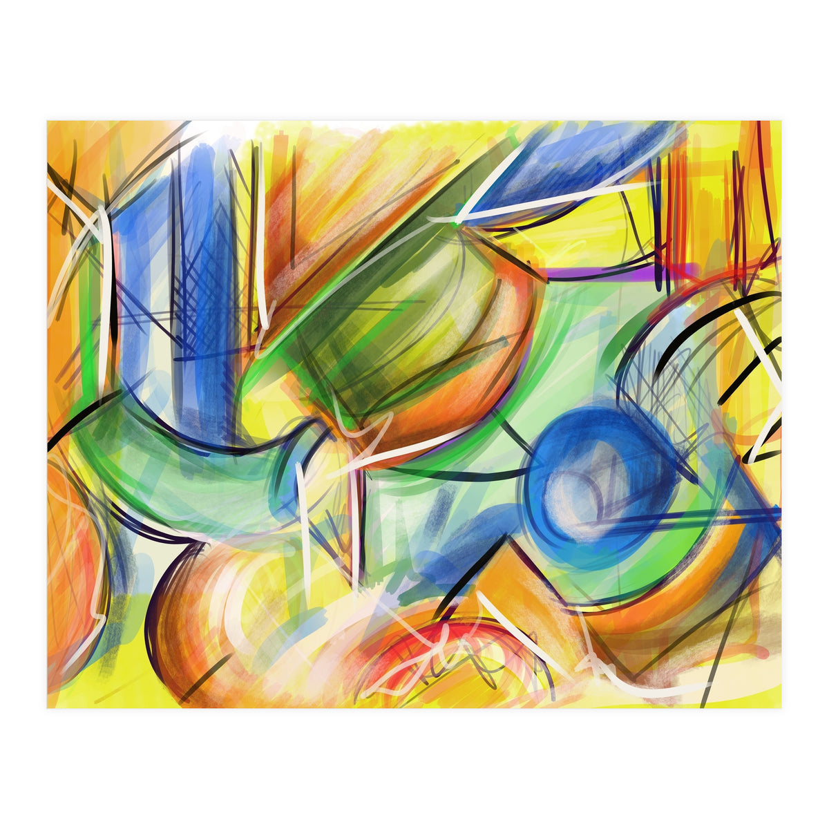 Yellow In Life (Print Only)