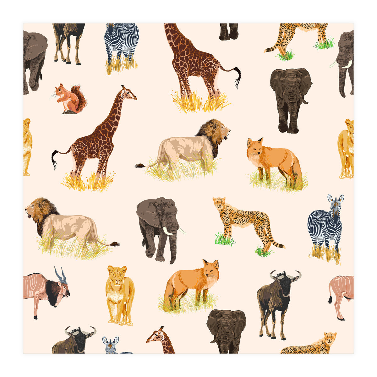 Animal Pattern (Print Only)