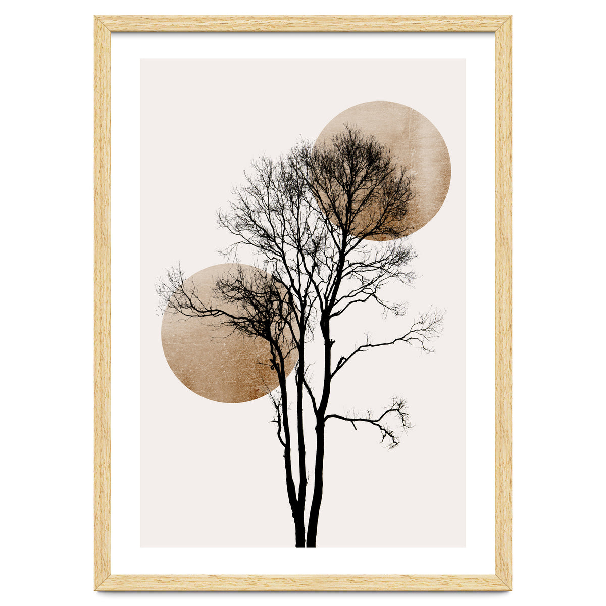 Sun And Moon Hiding Gold