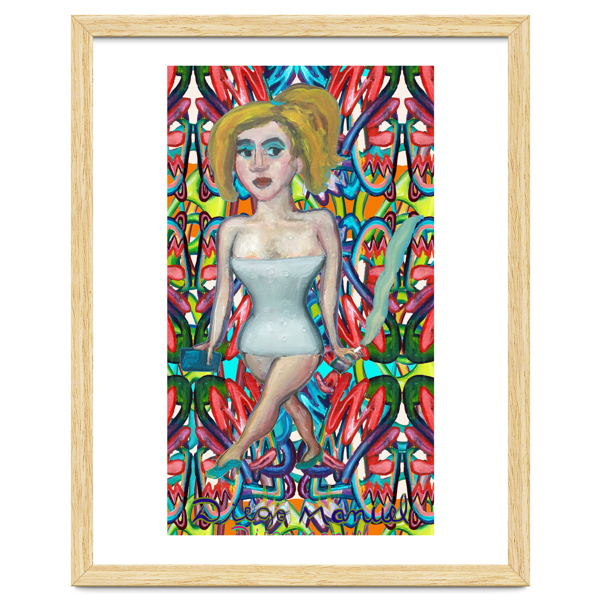 Chica Con Cigarrillo 4b