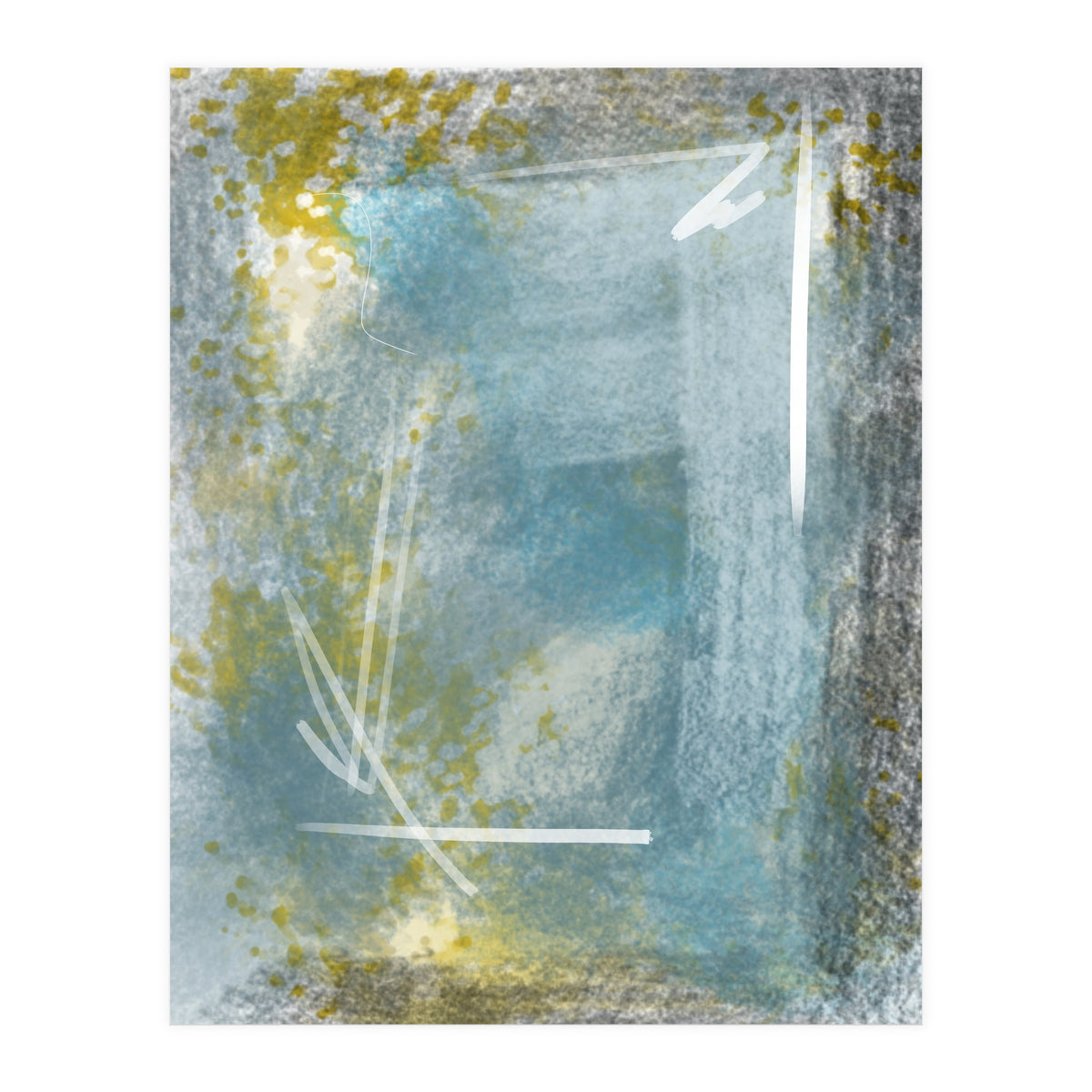 Abstract Green (Print Only)
