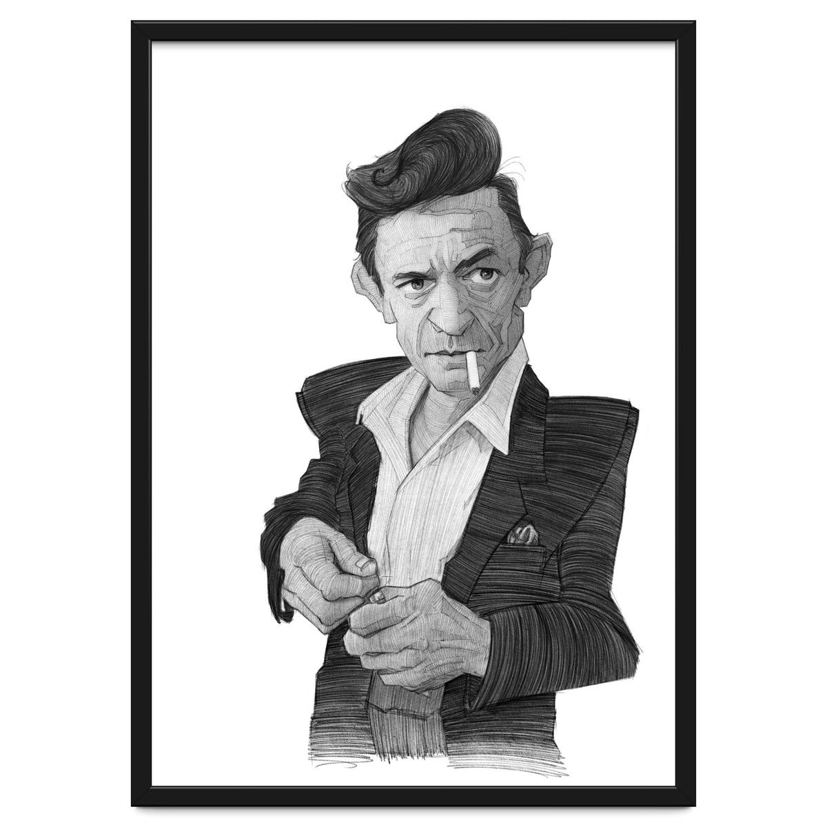 Johnny Cash Portrait