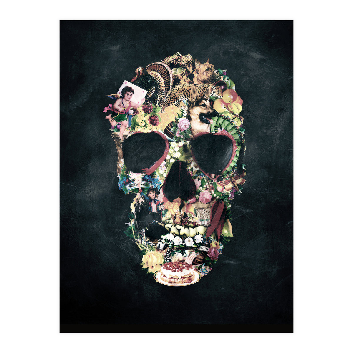 Vintage Skull (Print Only)