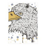 Eagle scribble sketch (Print Only) thumbnail