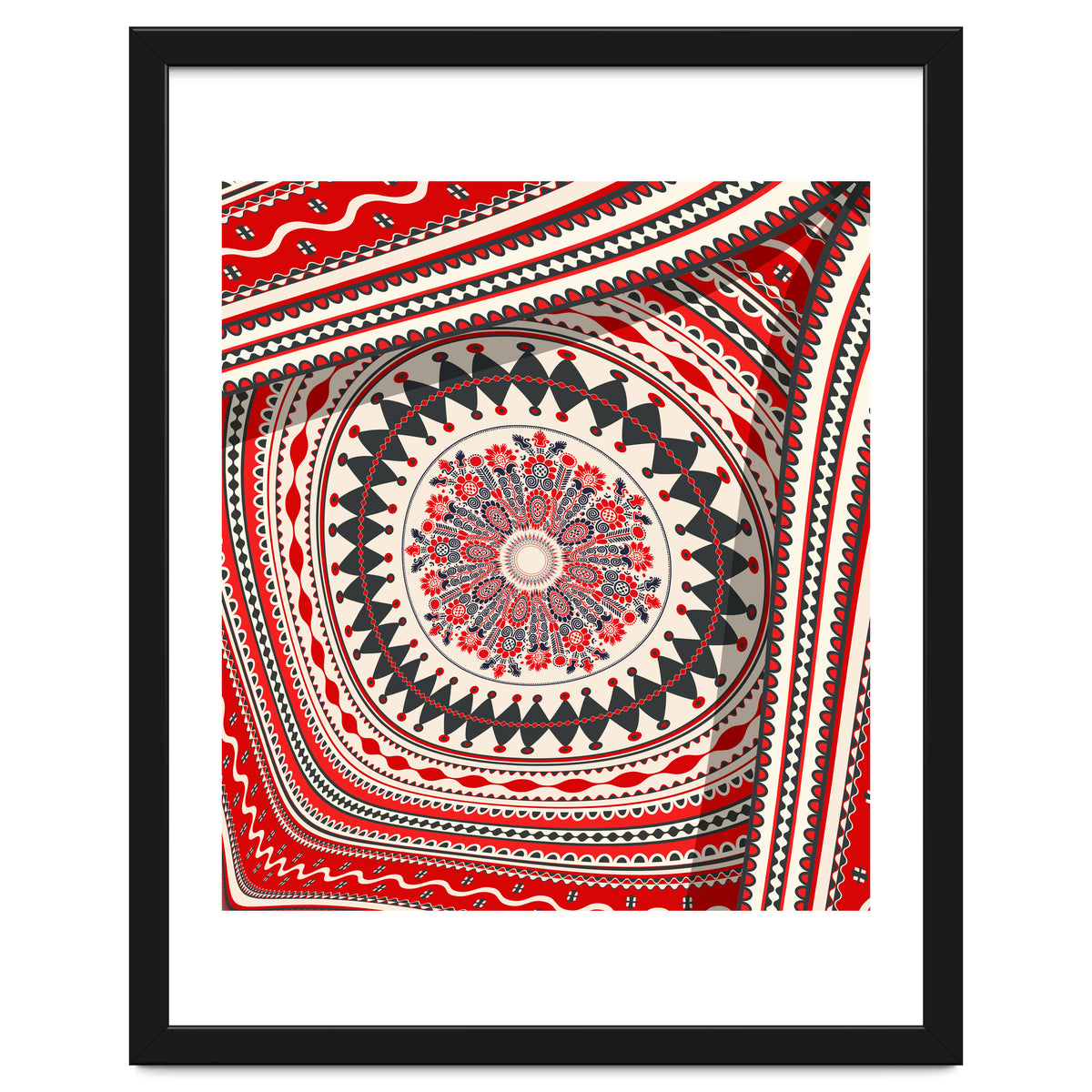 Romanian embroidery background 26